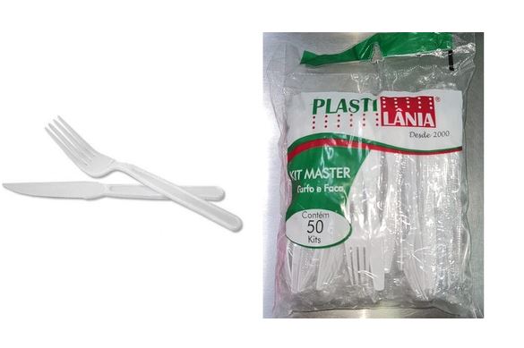 Kit Garfo e Faca Master – Plastilânia